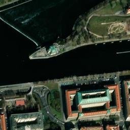 Satellite imagery of [Praha-Holešovice] church t., CZ