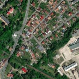 Satellite imagery of [Borohrádek] church sanctus t., CZ