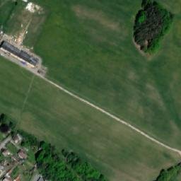 Satellite imagery of [Borohrádek] church sanctus t., CZ