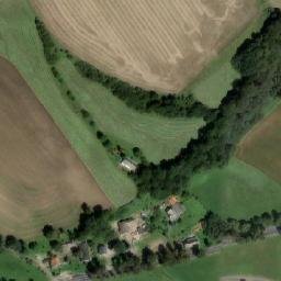 Satellite imagery of [Helvíkovice] chapel sanctus t., CZ