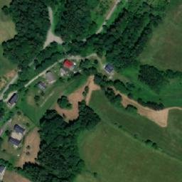 Satellite imagery of [Hanušovice] church t., CZ