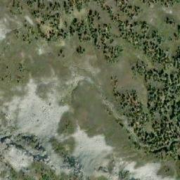 Satellite imagery of Jackass Mountain, CA