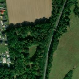 Satellite imagery of [Cheb] heat plant chimney, CZ