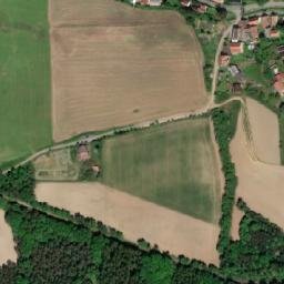 Satellite imagery of [Krty] church t., CZ