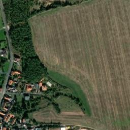 Satellite imagery of [Šanov u Rakovníka] church t., CZ