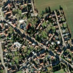 Satellite imagery of [Kyšice] chapel sanctus t., CZ