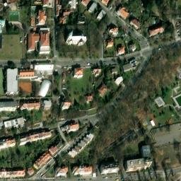 Satellite imagery of [Praha-Střešovice] evangelic church t., CZ