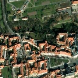 Satellite imagery of Pražský hrad, CZ