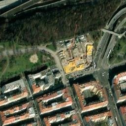 Satellite imagery of Křížek (Parukářka) [Praha-Žižkov], CZ