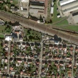 Satellite imagery of [Pečky] water t., CZ