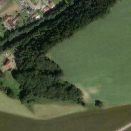 Satellite imagery of [Helvíkovice] chapel sanctus t., CZ