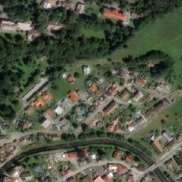 Satellite imagery of [Žamberk] church t., CZ