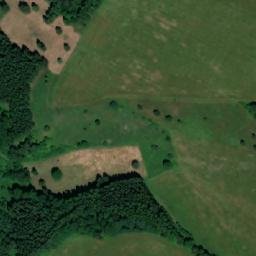 Satellite imagery of [Hanušovice] church t., CZ