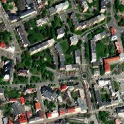 Satellite imagery of [Krnov] town hall t., CZ