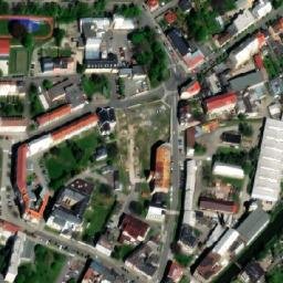 Satellite imagery of [Krnov] town hall t., CZ