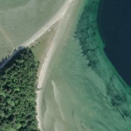 Satellite imagery of Shark Spit, CA