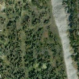 Satellite imagery of Jackass Mountain, CA