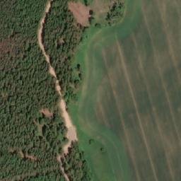 Satellite imagery of [Toužim-Lachovice] chapel sanctus t., CZ