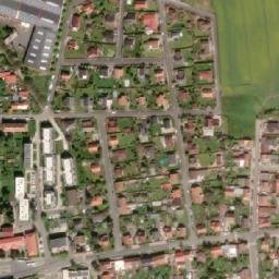 Satellite imagery of [Unhošť] church t., CZ