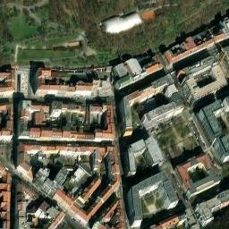 Satellite imagery of Křížek (Parukářka) [Praha-Žižkov], CZ