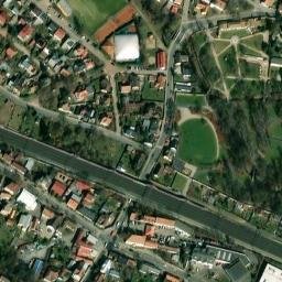 Satellite imagery of [Praha-Dolní Počernice] church t., CZ