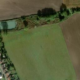 Satellite imagery of [Klučov-Skramníky] church t., CZ