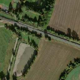 Satellite imagery of [Pečky] church t., CZ