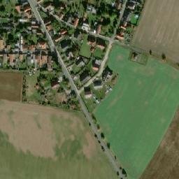 Satellite imagery of [Ratenice] church t., CZ