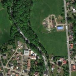 Satellite imagery of [Potštejn] church t., CZ