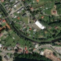 Satellite imagery of [Žamberk] church t., CZ