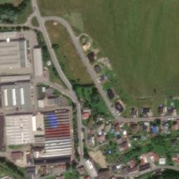 Satellite imagery of [Králíky] church t., CZ