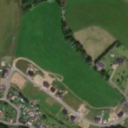 Satellite imagery of [Králíky] church t., CZ