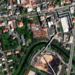 Satellite imagery of Dalkia [Krnov-Horní Předměstí] heat plant chimney, CZ