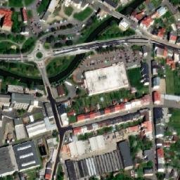 Satellite imagery of [Krnov] town hall t., CZ