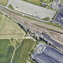 Satellite imagery of Piast Coal Mine, PL