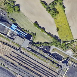 Satellite imagery of Piast Coal Mine, PL