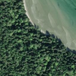 Satellite imagery of Shark Spit, CA