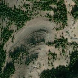 Satellite imagery of Horseshoe Ridge, CA