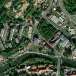 Satellite imagery of Zlatý vrch hill, CZ