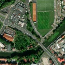 Satellite imagery of Zlatý vrch hill, CZ