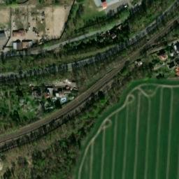 Satellite imagery of [Cheb] heat plant chimney, CZ