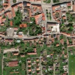 Satellite imagery of [Unhošť] church t., CZ