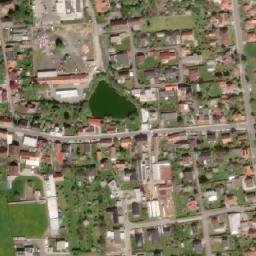 Satellite imagery of [Unhošť] church t., CZ