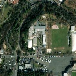 Satellite imagery of Strahov [Praha-Břevnov] retransl. t., CZ