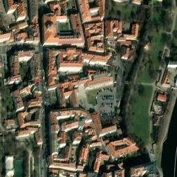 Satellite imagery of [Praha-Staré Město] bridge outlook t., CZ