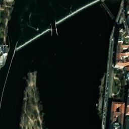 Satellite imagery of [Praha-Staré Město] bridge outlook t., CZ