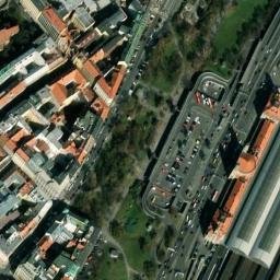 Satellite imagery of Riegrovy sady-Mlíkárna [Praha-Vinohrady] outlook t., CZ
