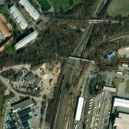 Satellite imagery of [Praha-Malešice] heat plant chimney - 1, CZ