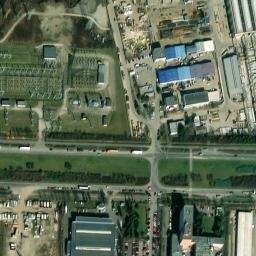 Satellite imagery of [Praha-Malešice] heat plant chimney - 2, CZ