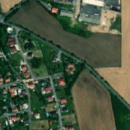 Satellite imagery of [Tuklaty] church sanctus t., CZ